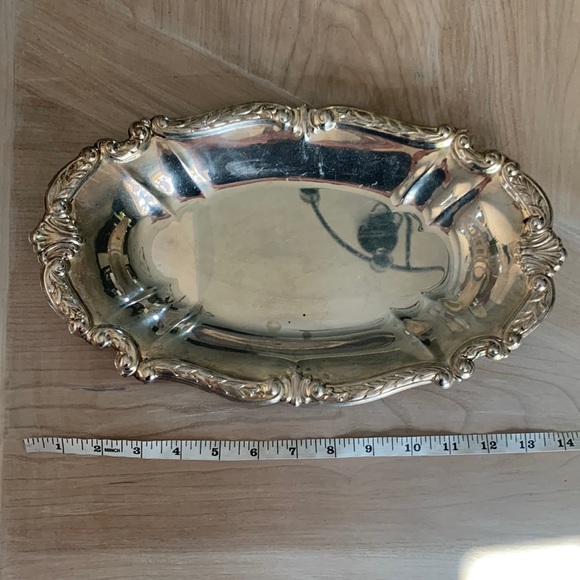 Other - Vintage silver plated oval dish
